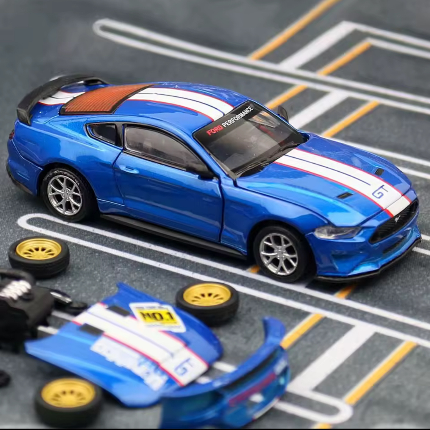 Mustang GT Customizable Diecast By Motormixx