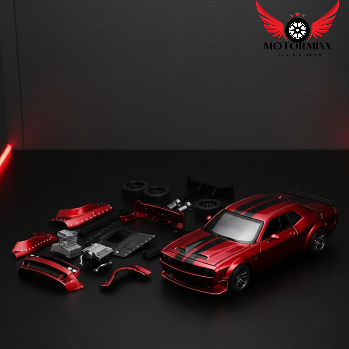 Dodge Customizaable Die-Cast By MotorMixx