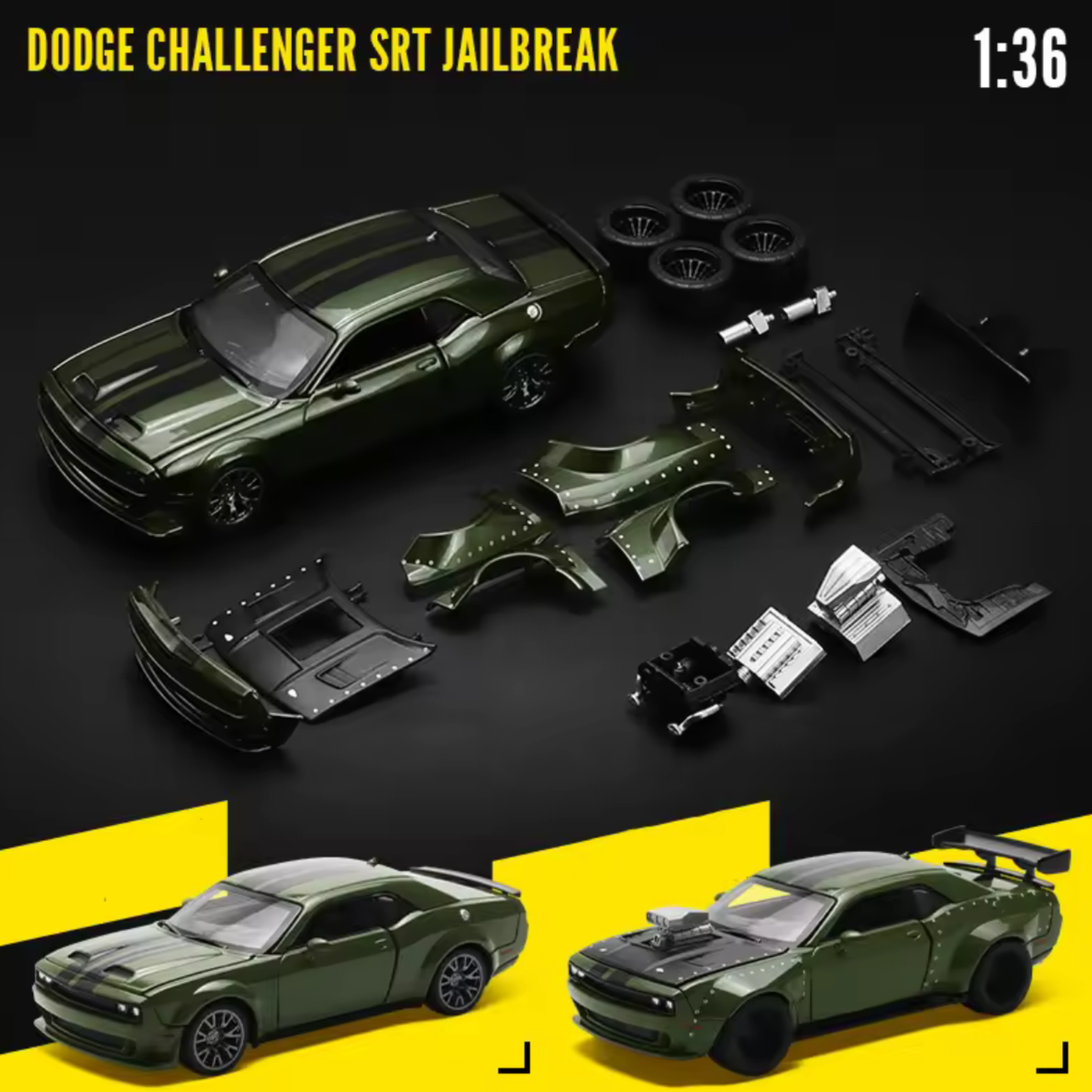 Dodge Customizaable Die-Cast By MotorMixx